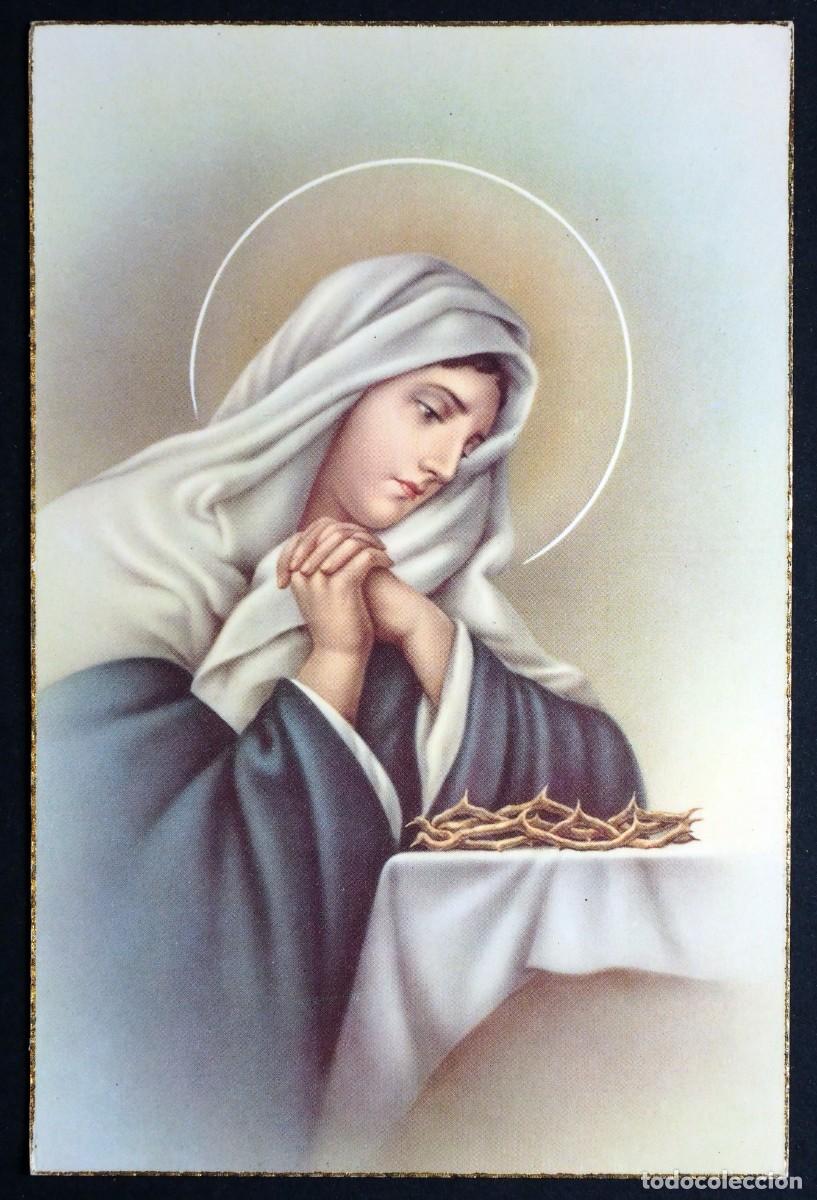 Postales: POSTAL RELIGIOSA A&Ntilde;OS 60-70