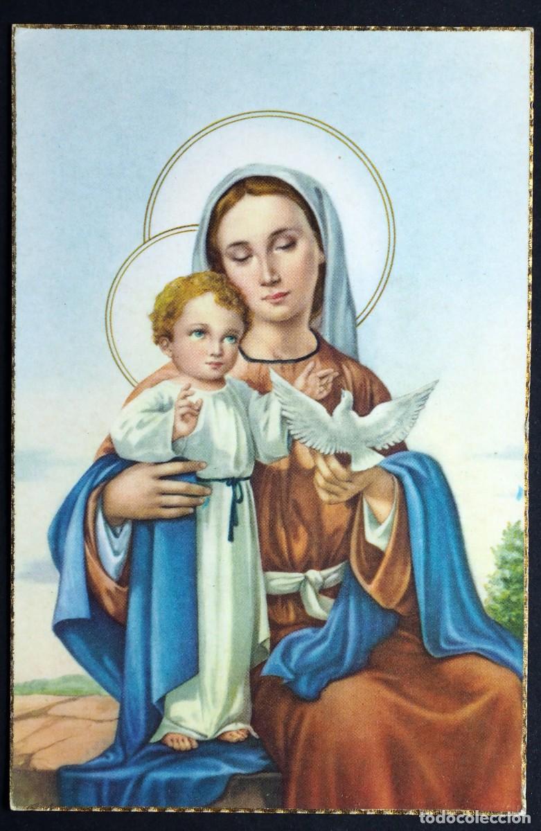 Postales: POSTAL RELIGIOSA A&Ntilde;OS 60-70