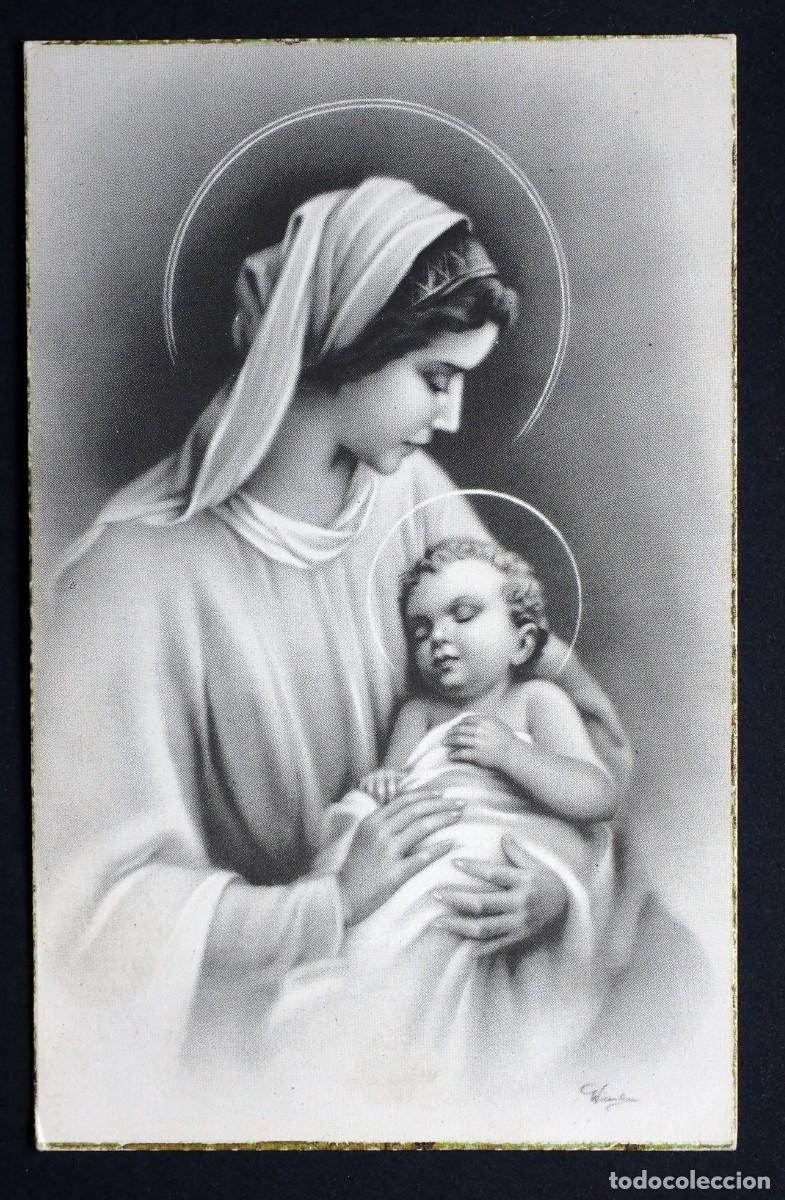 Postales: POSTAL RELIGIOSA A&Ntilde;OS 60-70