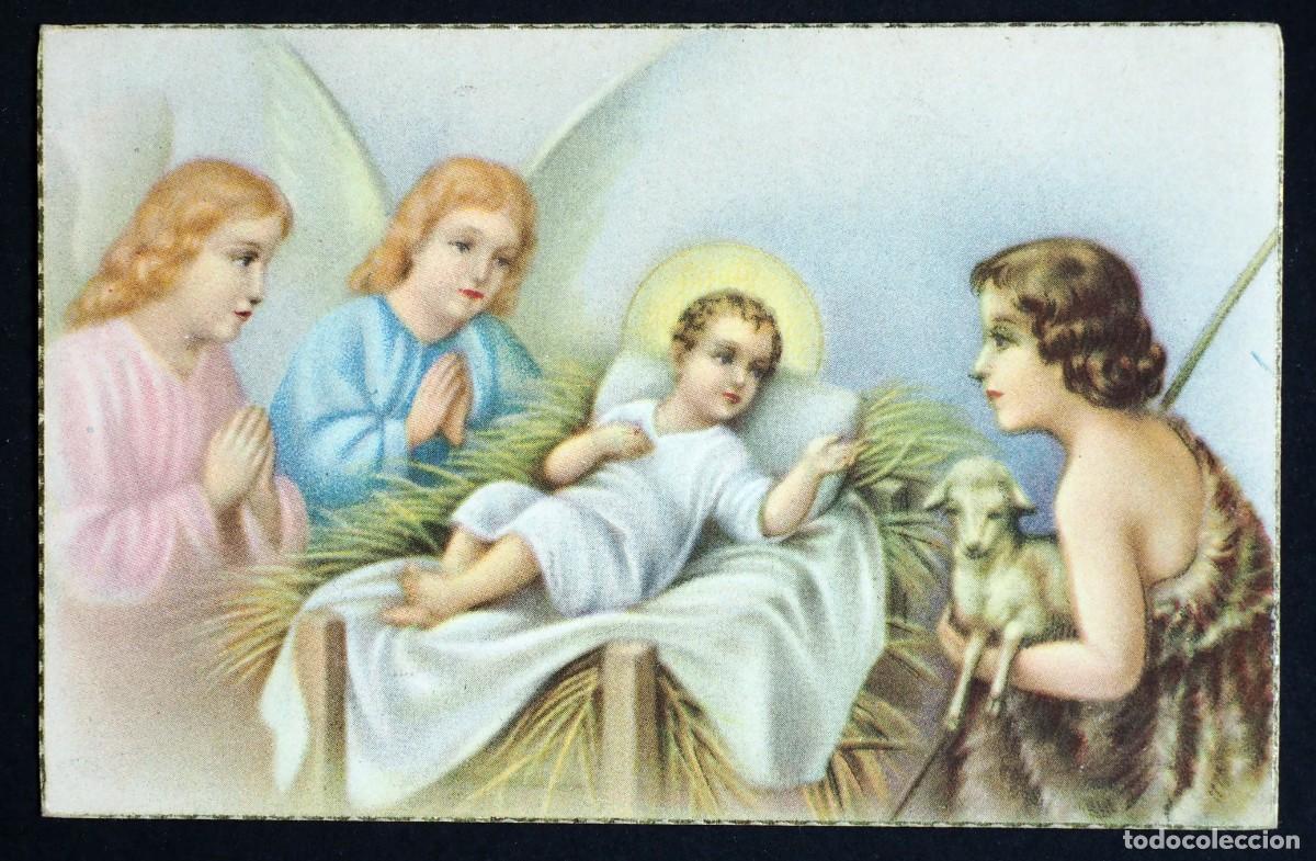 Postales: POSTAL RELIGIOSA A&Ntilde;OS 60-70