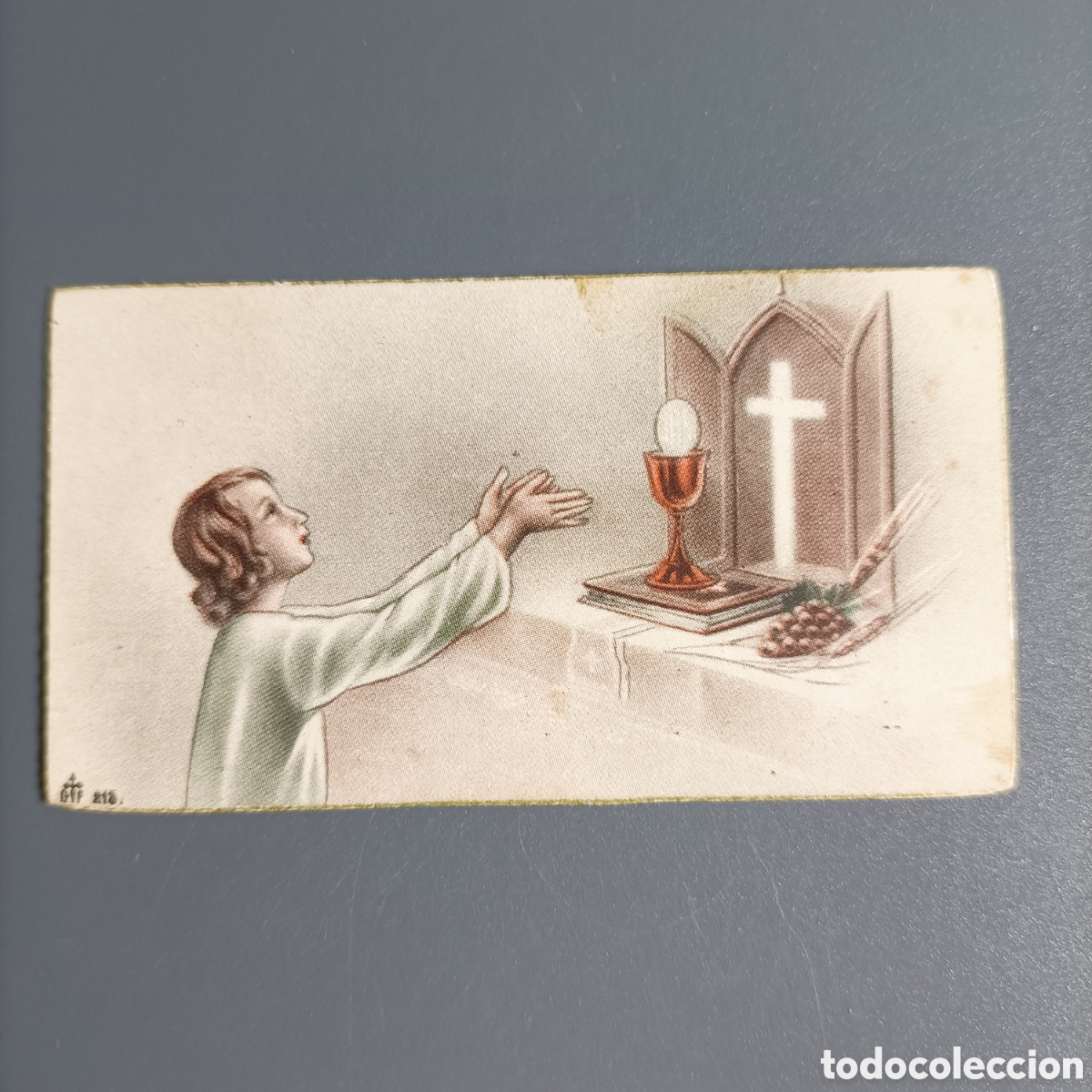 Postales: ESTAMPA RELIGIOSA. PRIMERA COMUNI&Oacute;N №213