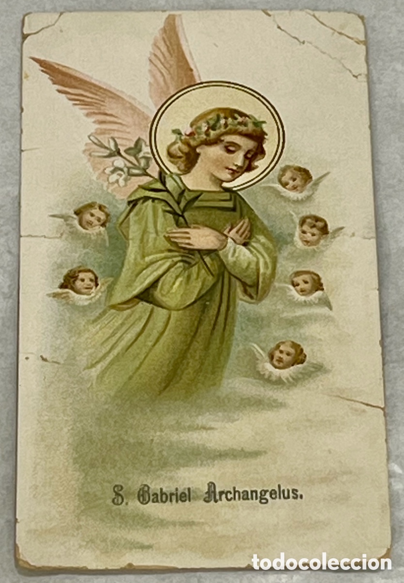 Postales: Estampa Religiosa. S. Gabriel Archangelus.
