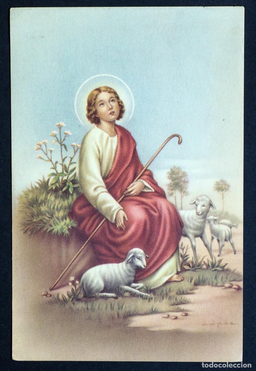 Postales: POSTAL RELIGIOSA A&Ntilde;OS 60-70