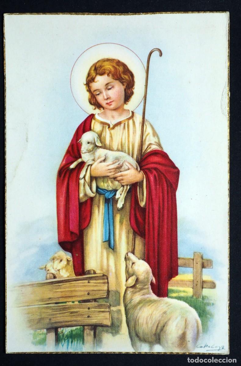 Postales: POSTAL RELIGIOSA A&Ntilde;OS 60-70