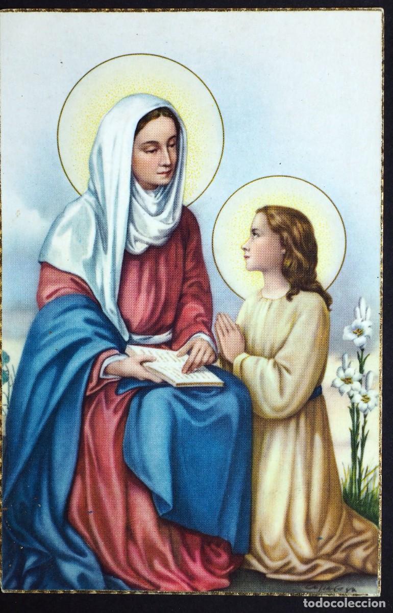 Postales: POSTAL RELIGIOSA A&Ntilde;OS 60-70