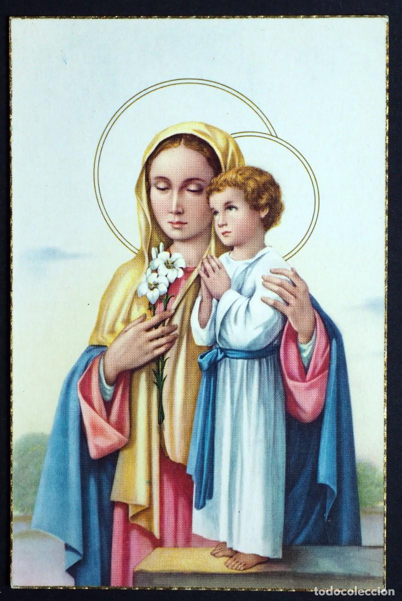Postales: POSTAL RELIGIOSA A&Ntilde;OS 60-70