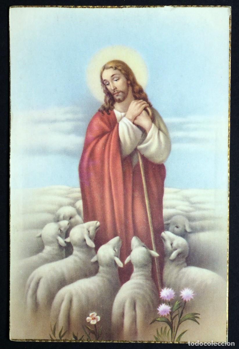 Postales: POSTAL RELIGIOSA A&Ntilde;OS 60-70