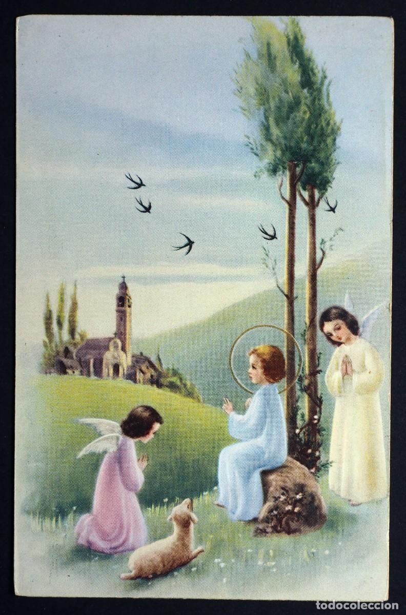 Postales: POSTAL RELIGIOSA A&Ntilde;OS 60-70