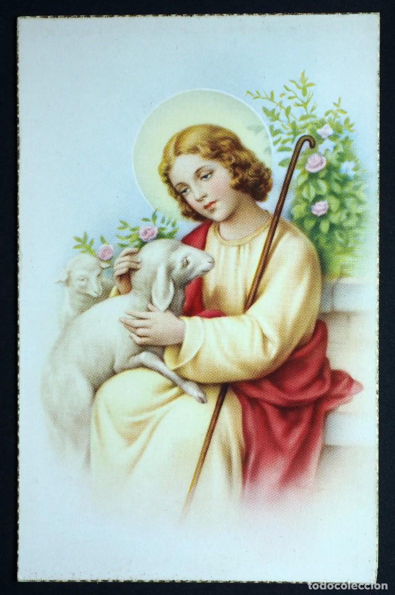 Postales: POSTAL RELIGIOSA A&Ntilde;OS 60-70