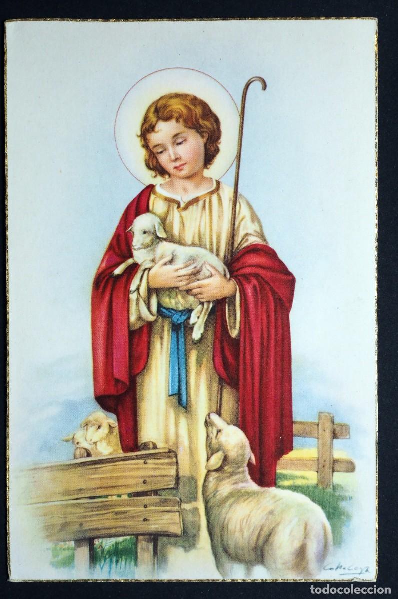 Postales: POSTAL RELIGIOSA A&Ntilde;OS 60-70