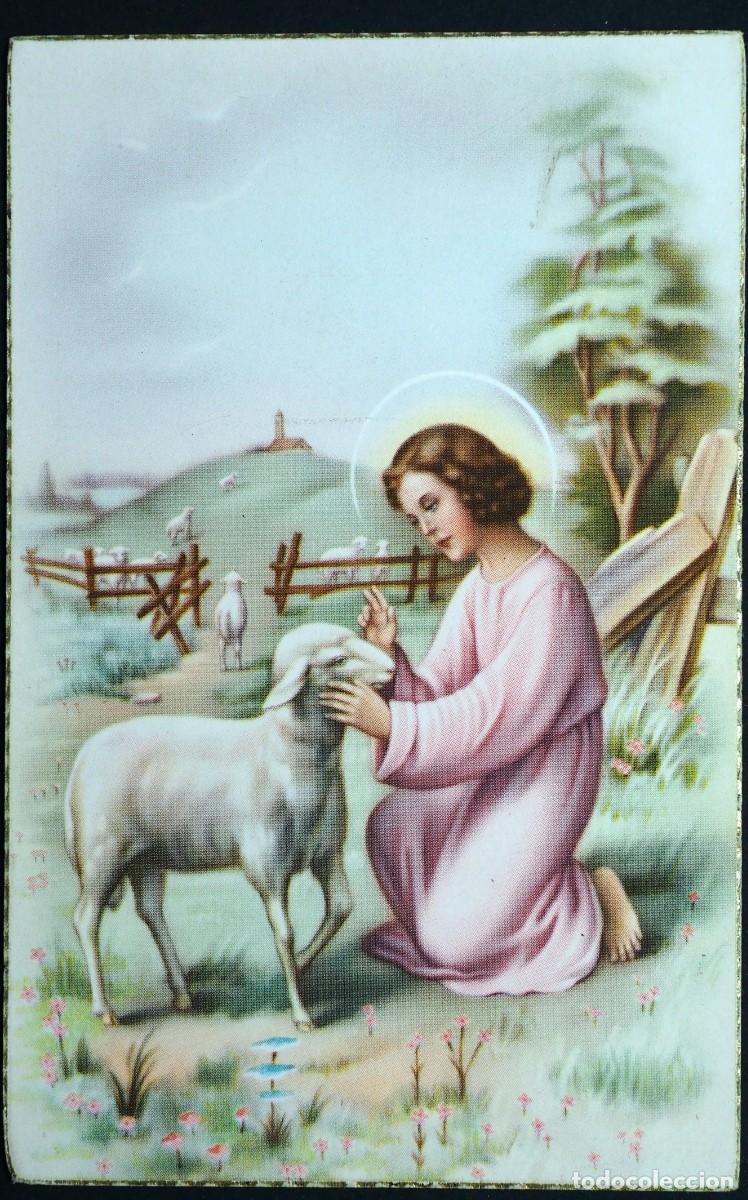 Postales: POSTAL RELIGIOSA A&Ntilde;OS 60-70