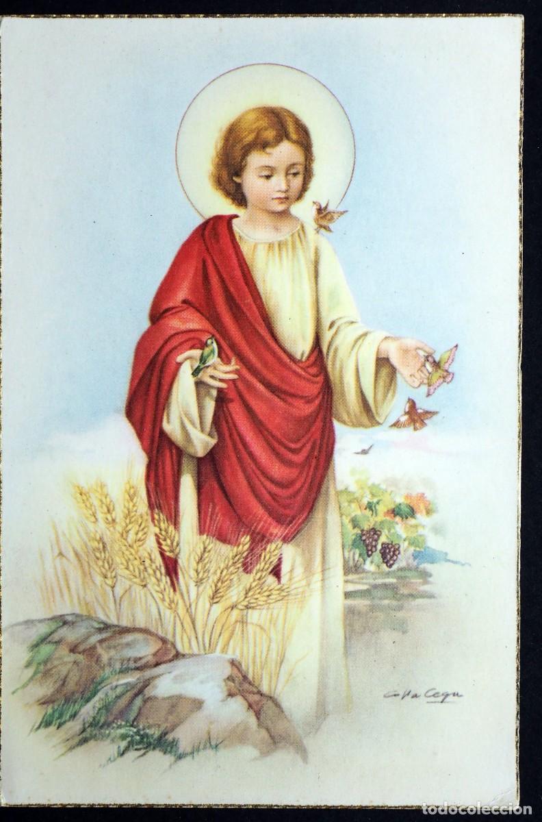 Postales: POSTAL RELIGIOSA A&Ntilde;OS 60-70