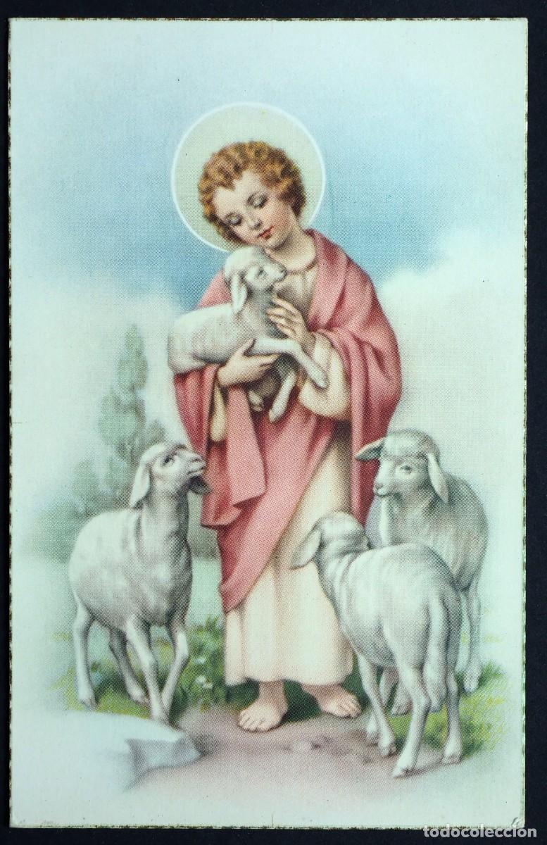 Postales: POSTAL RELIGIOSA A&Ntilde;OS 60-70