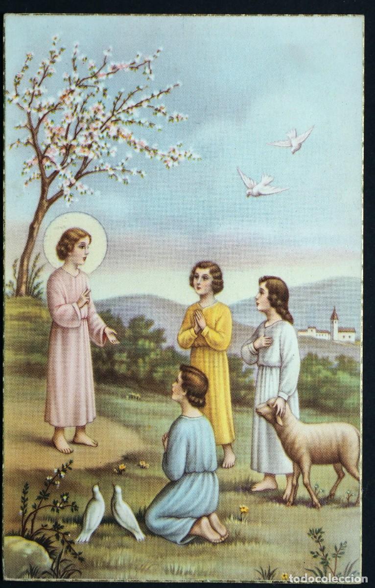 Postais: POSTAL RELIGIOSA A&Ntilde;OS 60-70