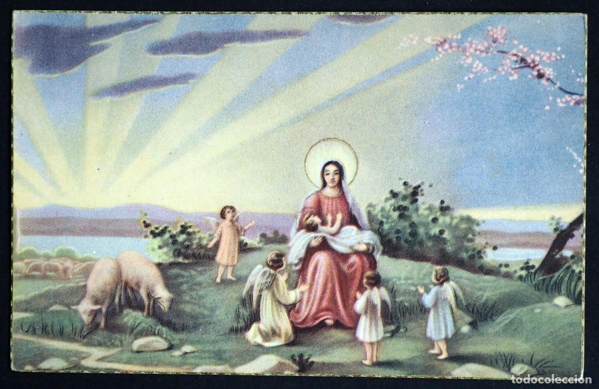 Cartes Postales: POSTAL RELIGIOSA A&Ntilde;OS 60-70