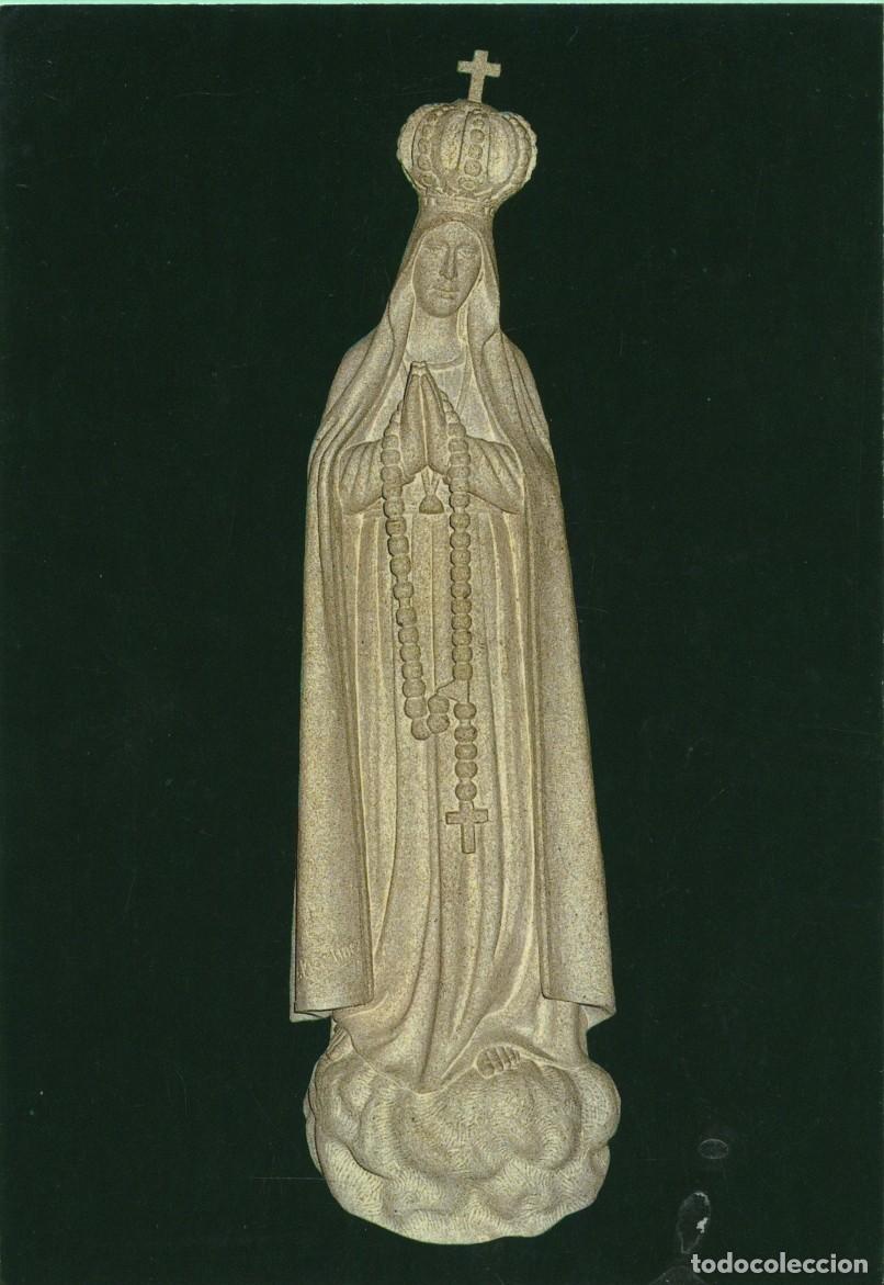 Cartes Postales: Tarjet&oacute;n con oraci&oacute;n. Nuestra Se&ntilde;ora de F&aacute;tima de Vigo. ED. POSTALES LA FAMA