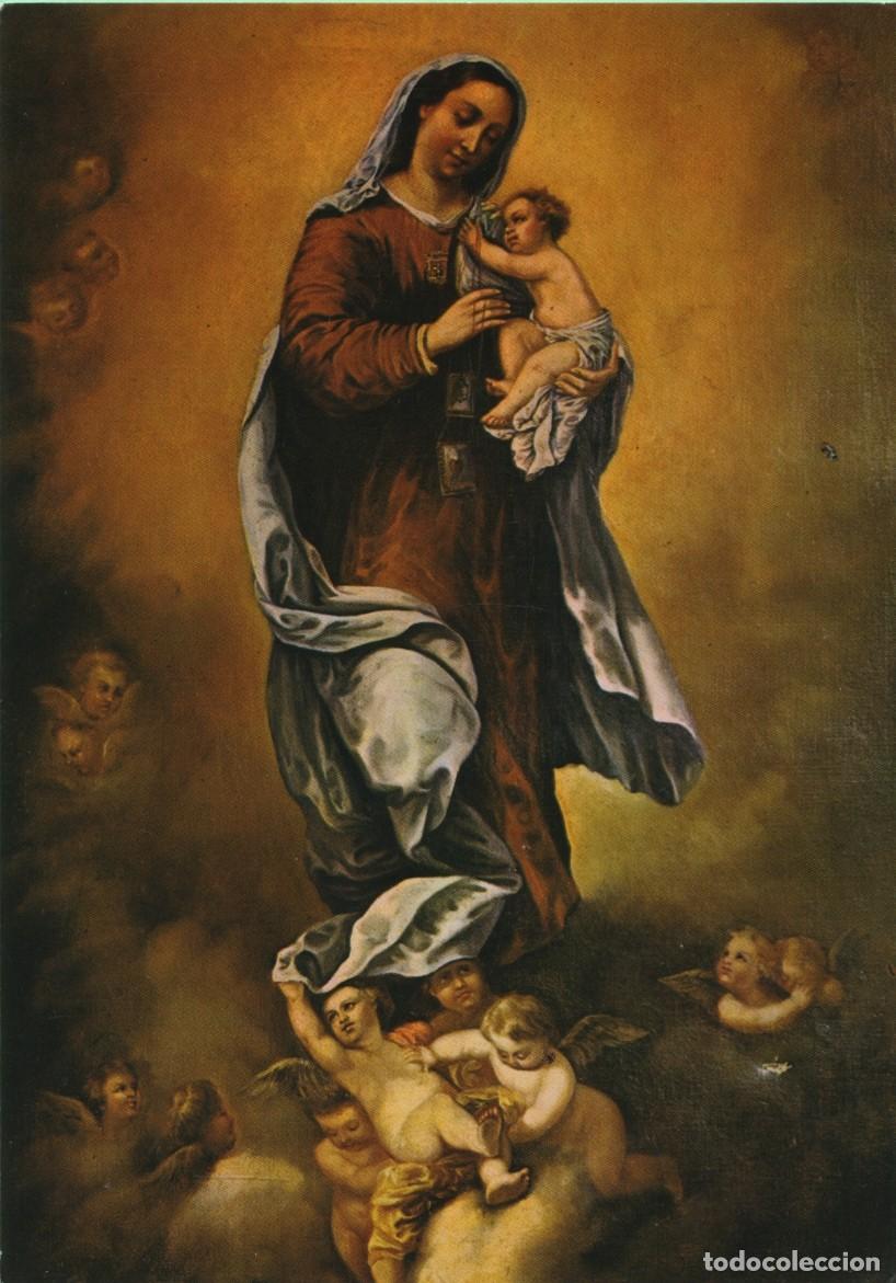Postales: N&ordm; 67-Nuestra Se&ntilde;ora del Carmen. R. Buch (S. XIX). PP. Carmelitas. VIGO. Sin circular. ED. POSTALES