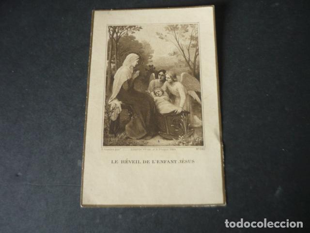 Postcards: VIRGEN Y NI&Ntilde;O JESUS ANTIGUA ESTAMPA