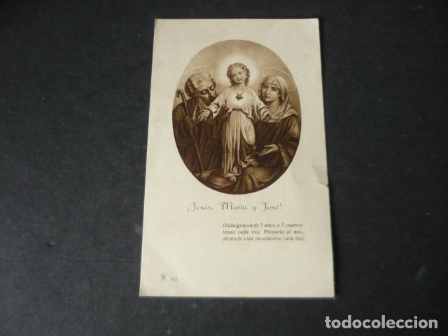 Postcards: JESUS MARIA Y JOSE ANTIGUA ESTAMPA