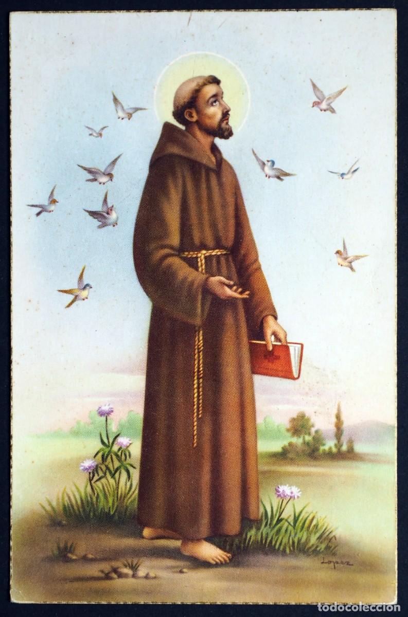 Postales: POSTAL RELIGIOSA A&Ntilde;OS 60-70