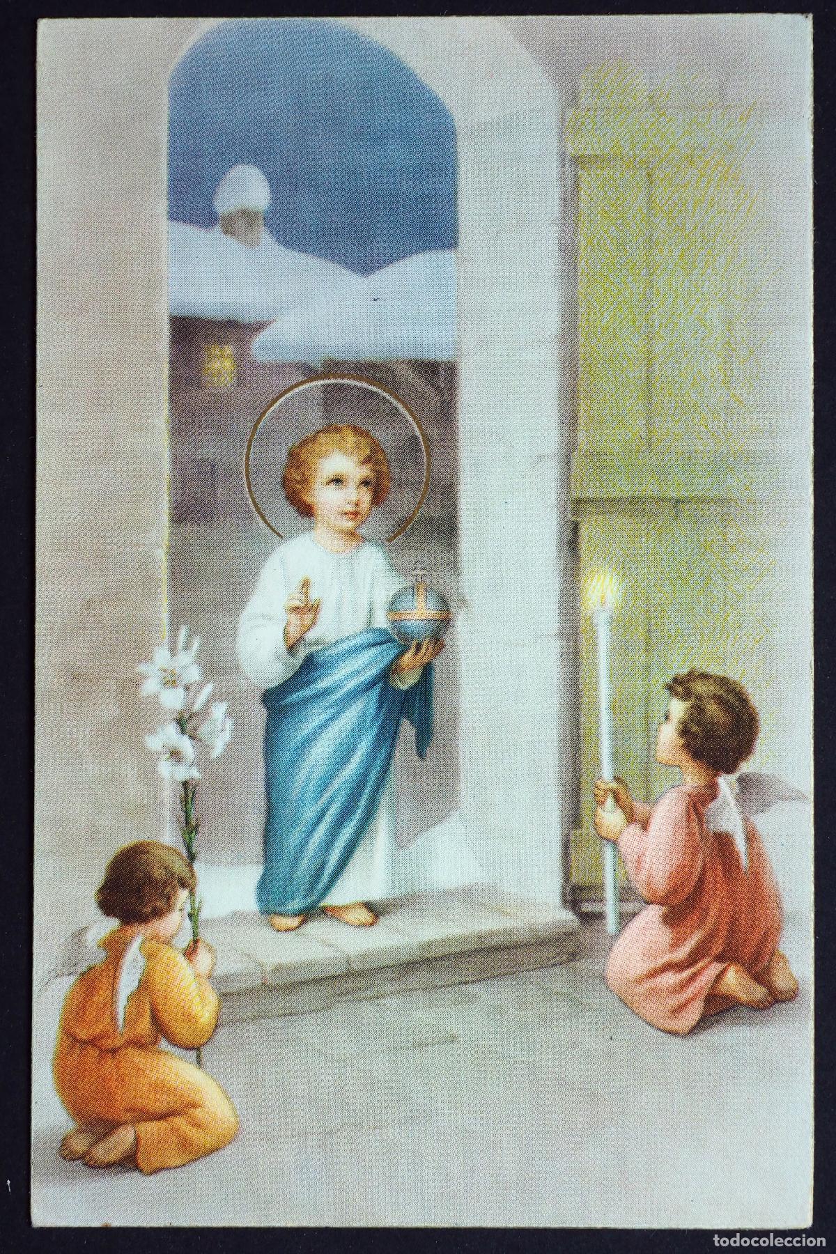 Postales: POSTAL RELIGIOSA A&Ntilde;OS 60-70