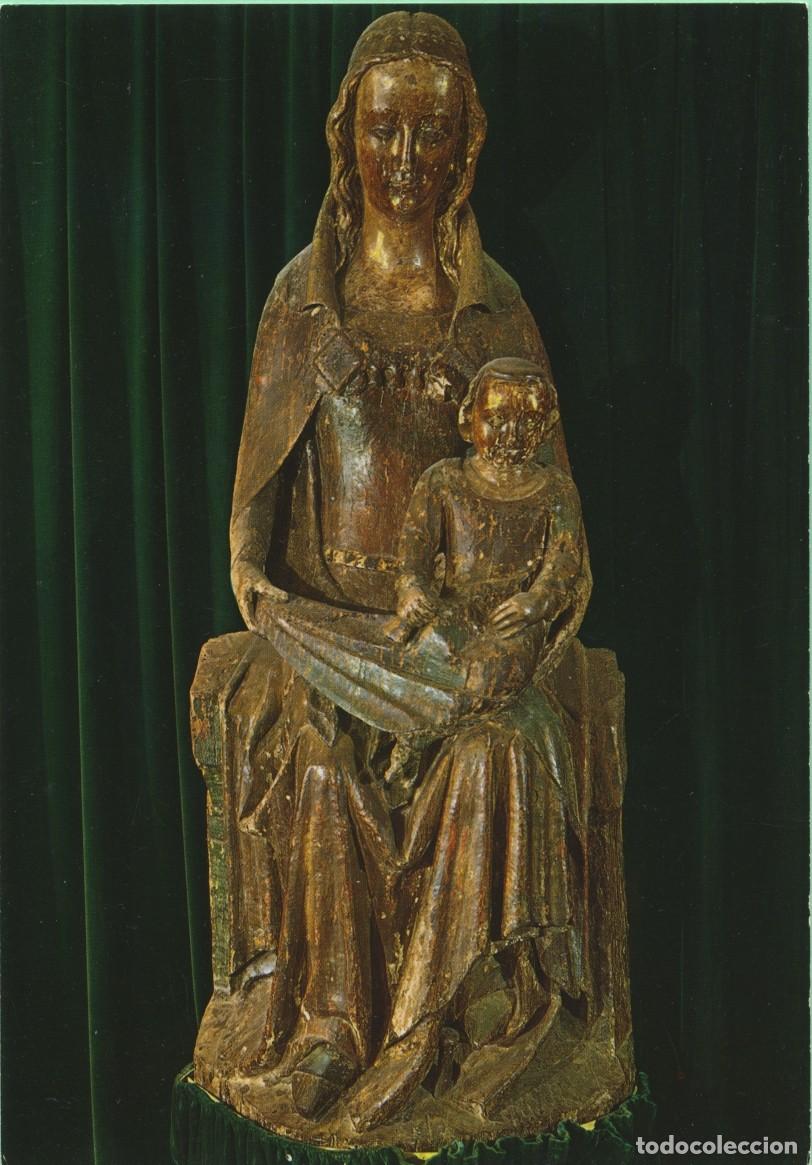 Postales: N&ordm; 31-Santuario de Nuestra Se&ntilde;ora del Camino. LE&Oacute;N. Virgen Negra (S.XII). Capilla de la Comunidad. E