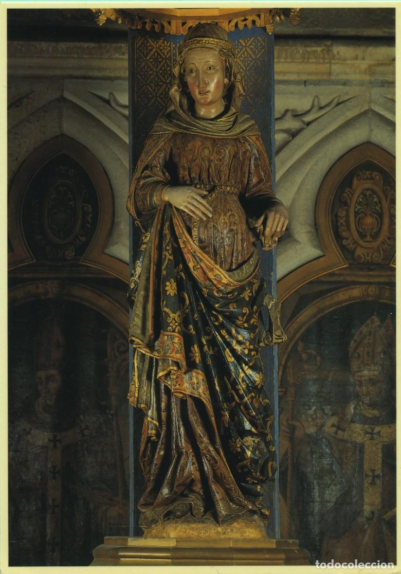 Postales: N&ordm; 150-Virgen de la Esperanza (s. XIII). LE&Oacute;N. Sin circular. ED. EDILESA