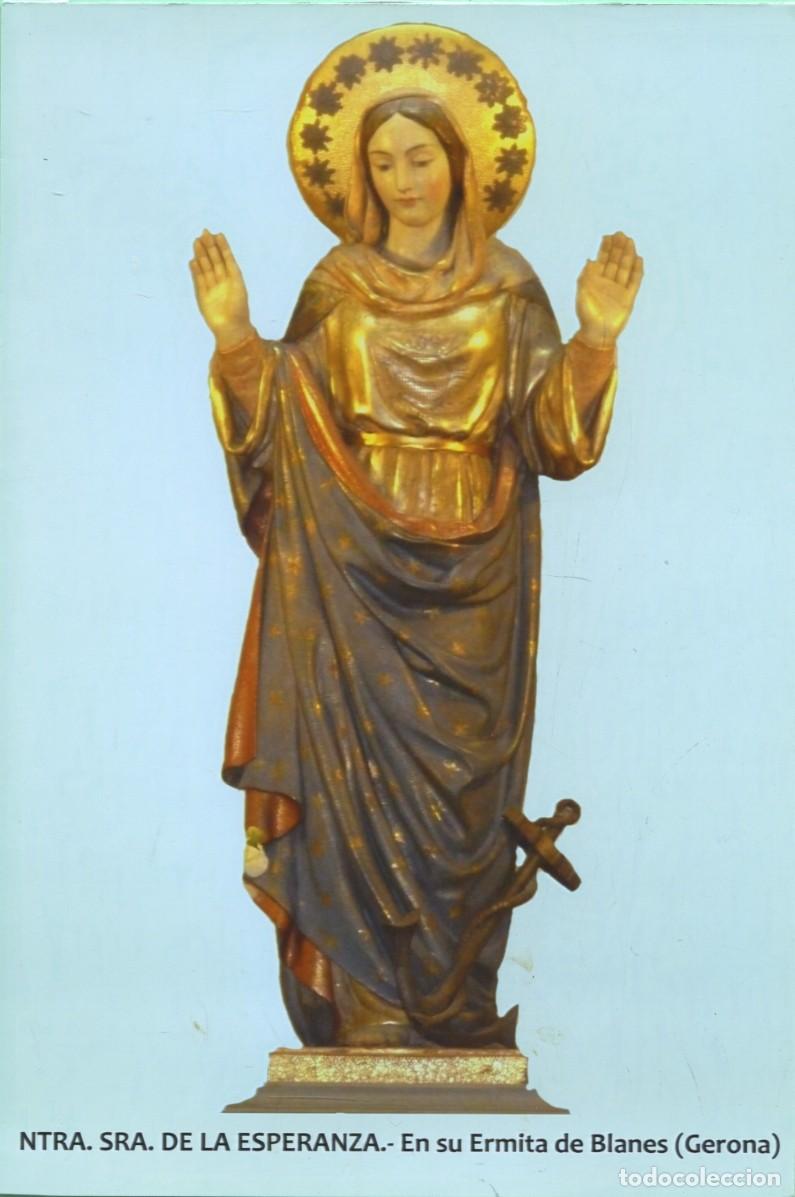 Postales: Tarjet&oacute;n. Ntra. Sra. de la Esperanza. En su Ermita de Blanes (Gerona)