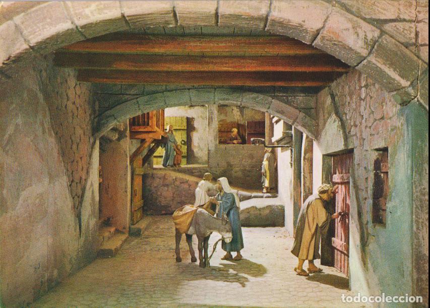 Postales: POSTAL DIORAMAS INFANCIA DE JES&Uacute;S, LA SAGRADA FAMILIA VUELVE A SU PATRIA - ED.C.P.V.A. 1402 - S/C