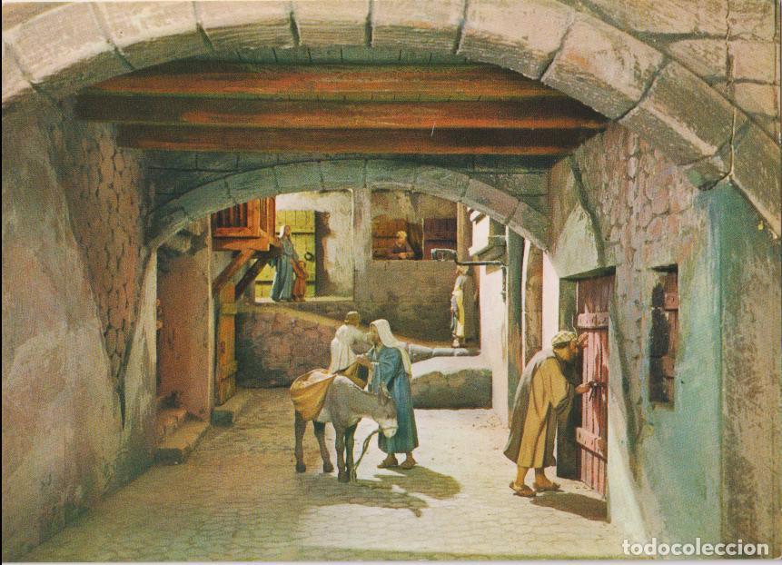 Postales: POSTAL DIORAMAS INFANCIA DE JES&Uacute;S, LA SAGRADA FAMILIA VUELVE A SU PATRIA - ED.C.P.V.A. 1402 - S/C