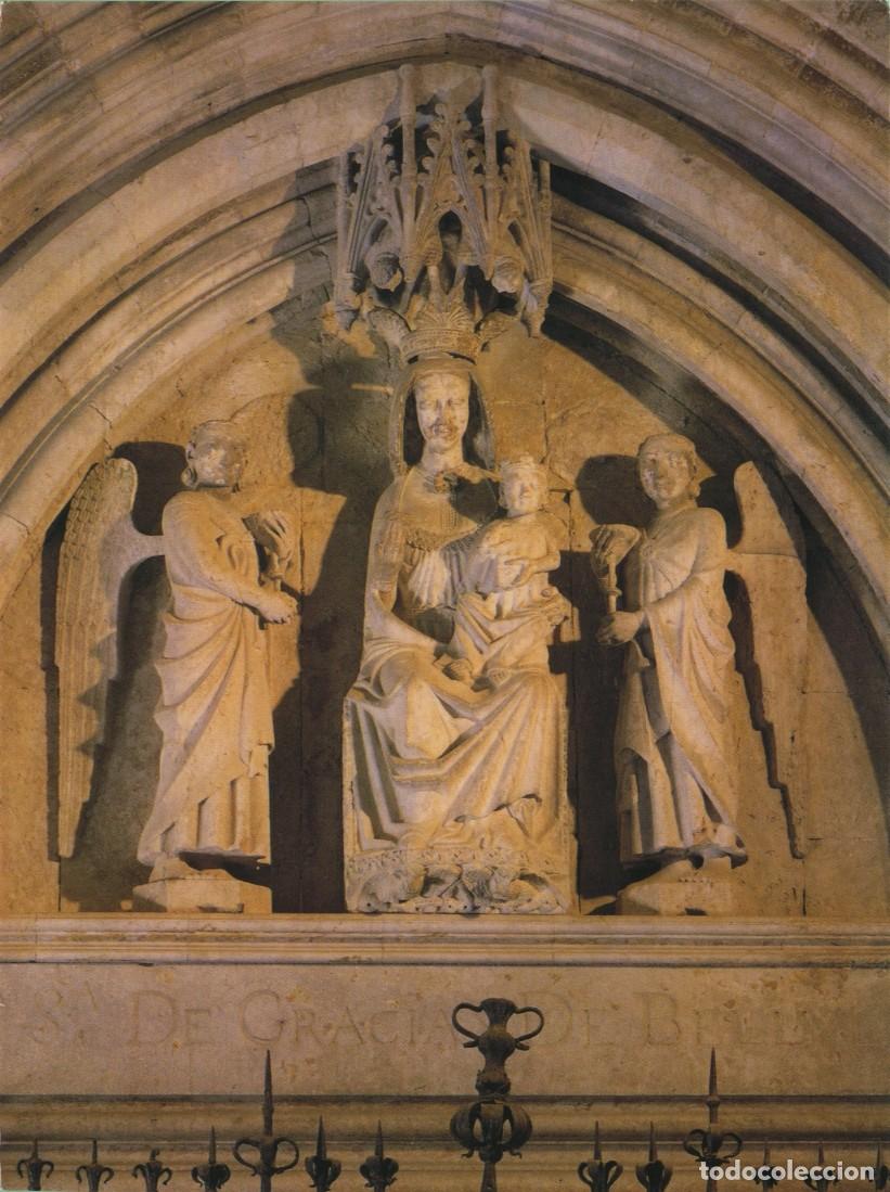 Postales: Postal recortada. Catedral de Girona. Nuestra Se&ntilde;ora de Gracia. Sin circular. ED. CAP&Iacute;TOL CATEDRAL