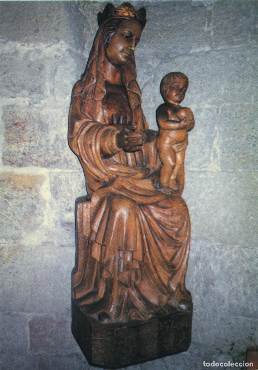 Postales: Tarjet&oacute;n. Imatge de Santa Maria de Pals (Girona). 2000.