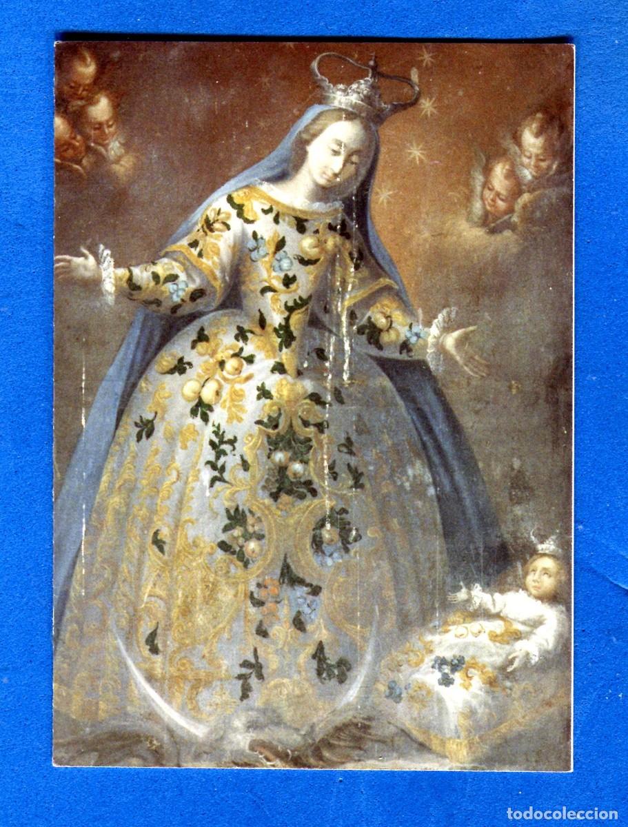Postkarten: POSTAL ESCRITA PERO NO CIRCULADA VIRGEN CON NI&Ntilde;O SIN EDITORIAL