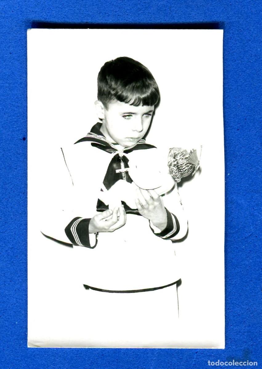 Postcards: RECORDATORIO RELIGIOSO FOTOGRAFICO PRIMERA COMUNION PONRTEVEDRA 1968