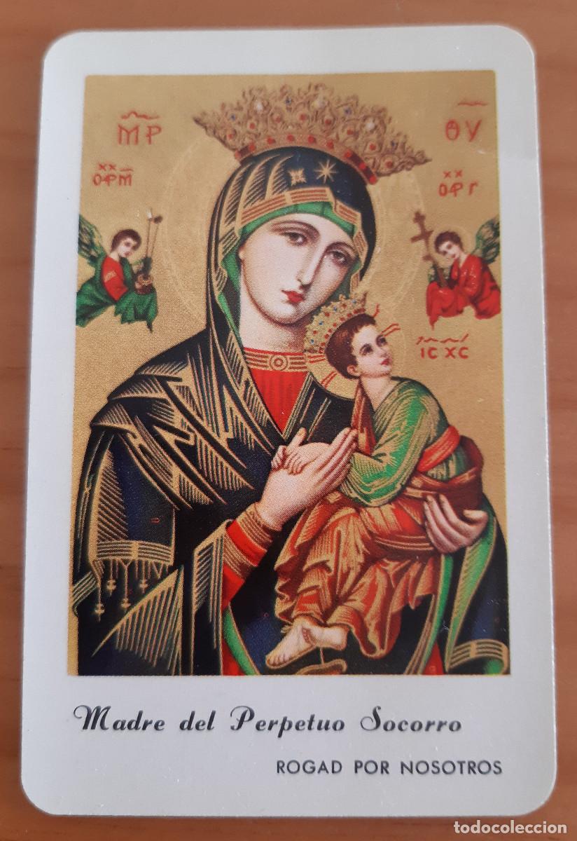 Postcards: MADRE DEL PERPETUO SOCORRO - ROGAD POR NOSOTROS - 9,50 X 5 CMS. - PERFECTO ESTADO