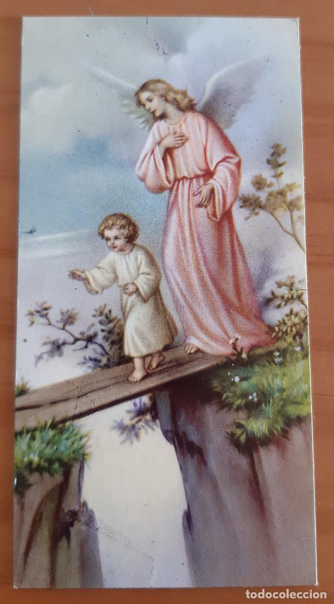 Postcards: &Aacute;NGEL DE LA GUARDA Y NI&Ntilde;O - 10 X 5 CMS. - PERFECTO ESTADO