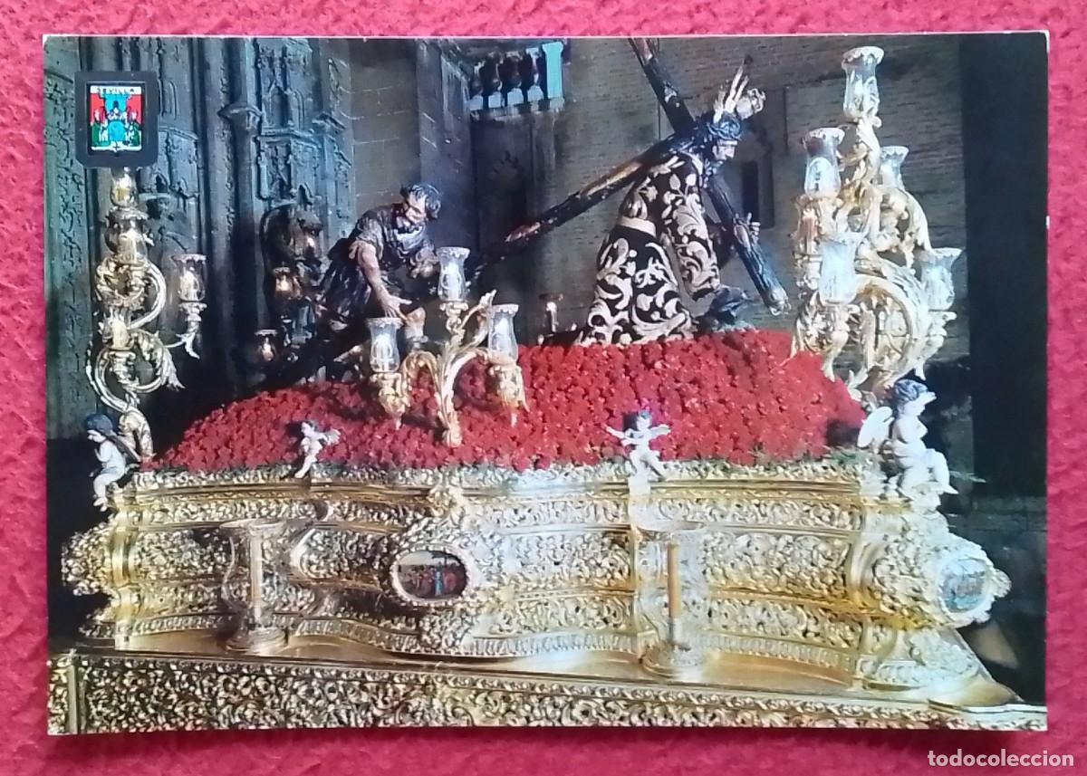 Postcards: POSTAL POST CARD SEMANA SANTA SEVILLA HOLY WEEK SPAIN NUESTRO PADRE JES&Uacute;S DE LAS TRES CA&Iacute;DAS SEVILLE