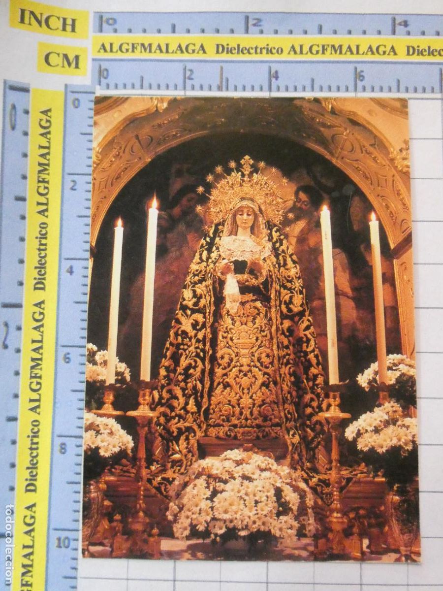 Postales: RECORDATORIO RELIGIOSO SEMANA SANTA. SEVILLA COPLAS A MAR&Iacute;A STMA EN SU SOLEDAD. 238