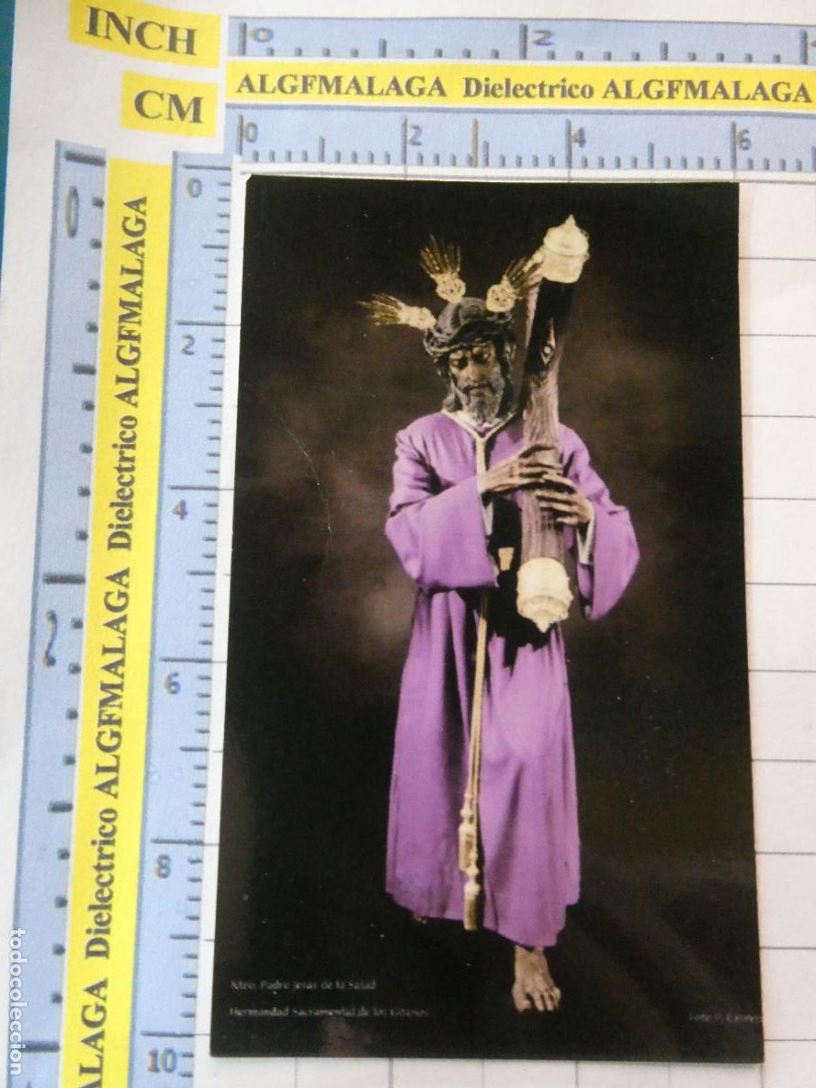 Postales: RECORDATORIO RELIGIOSO SEMANA SANTA. SEVILLA HERMANDAD SACRAMENTAL DE LOS GITANOS. 242