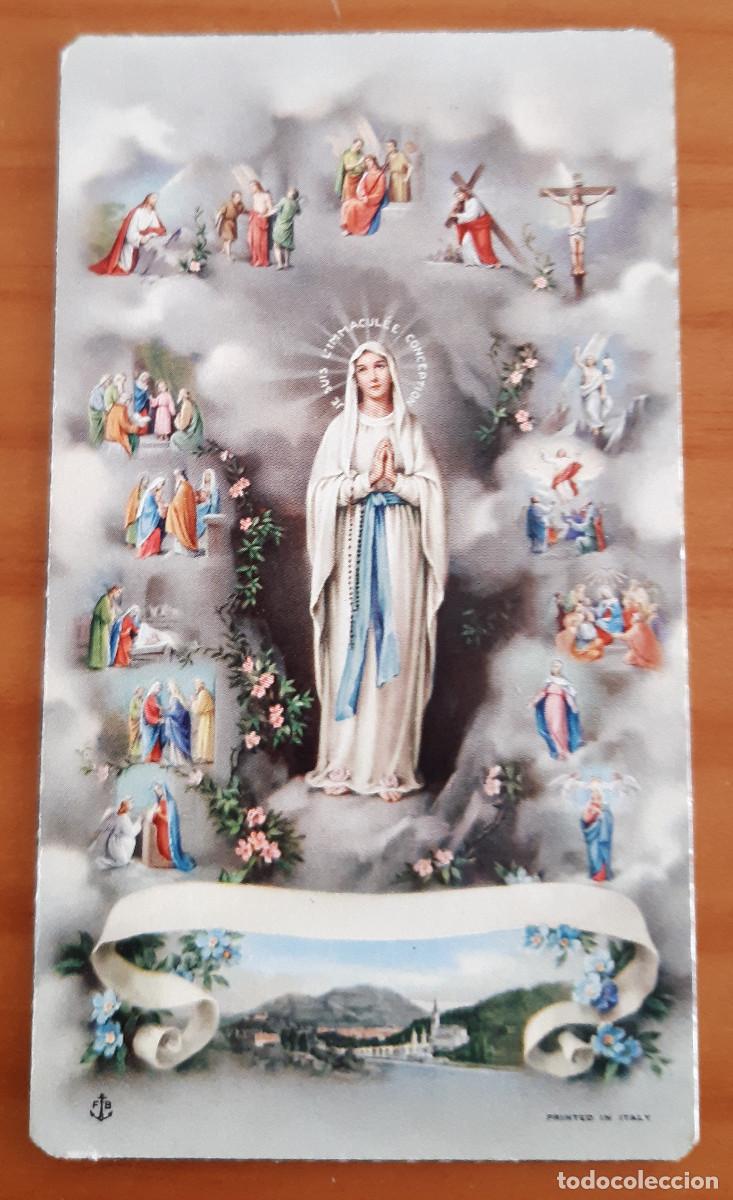 Postales: VIERGE SAINTE... - ABB&Eacute; PERREYVE - PRINTED IN ITALY - 10,50 X 6 CMS. - PERFECTO ESTADO