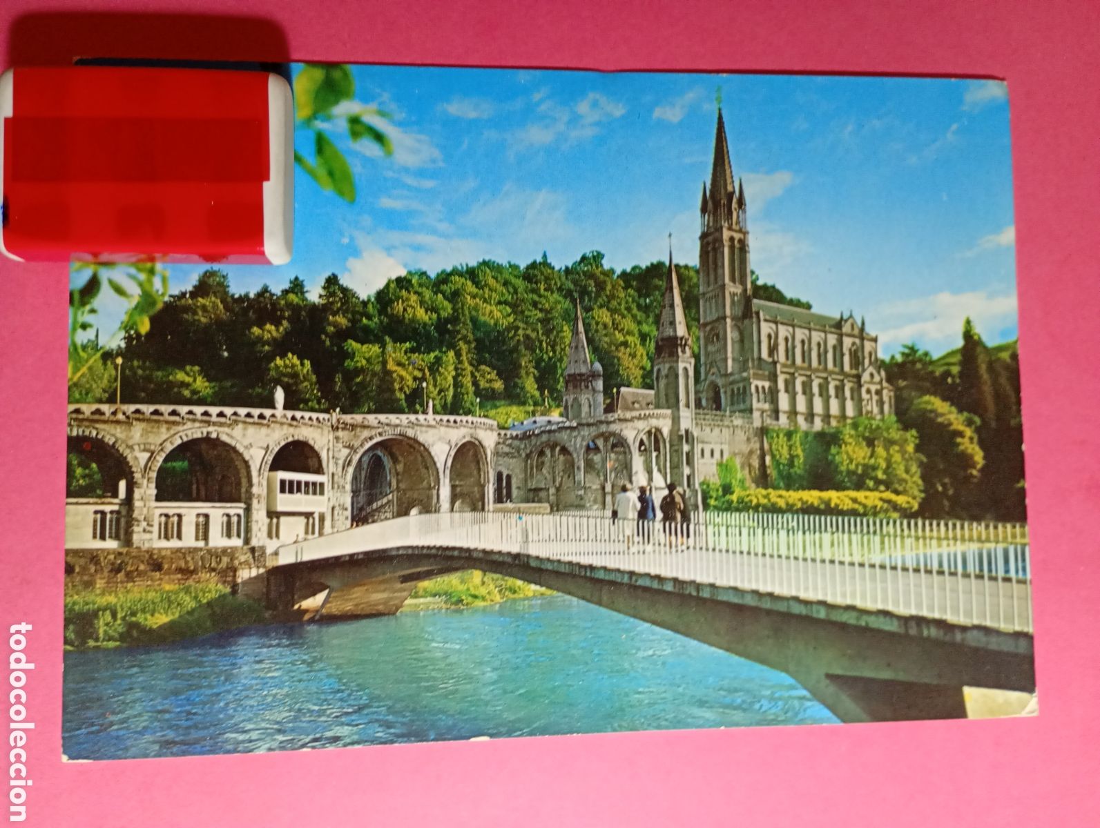 Postales: LOURDES LA BASILIQUE, LE GAVE ET LES NOUVEAUX PONTS 1978 ED. A. DOUCET MULTIGRAF TERNI R1623