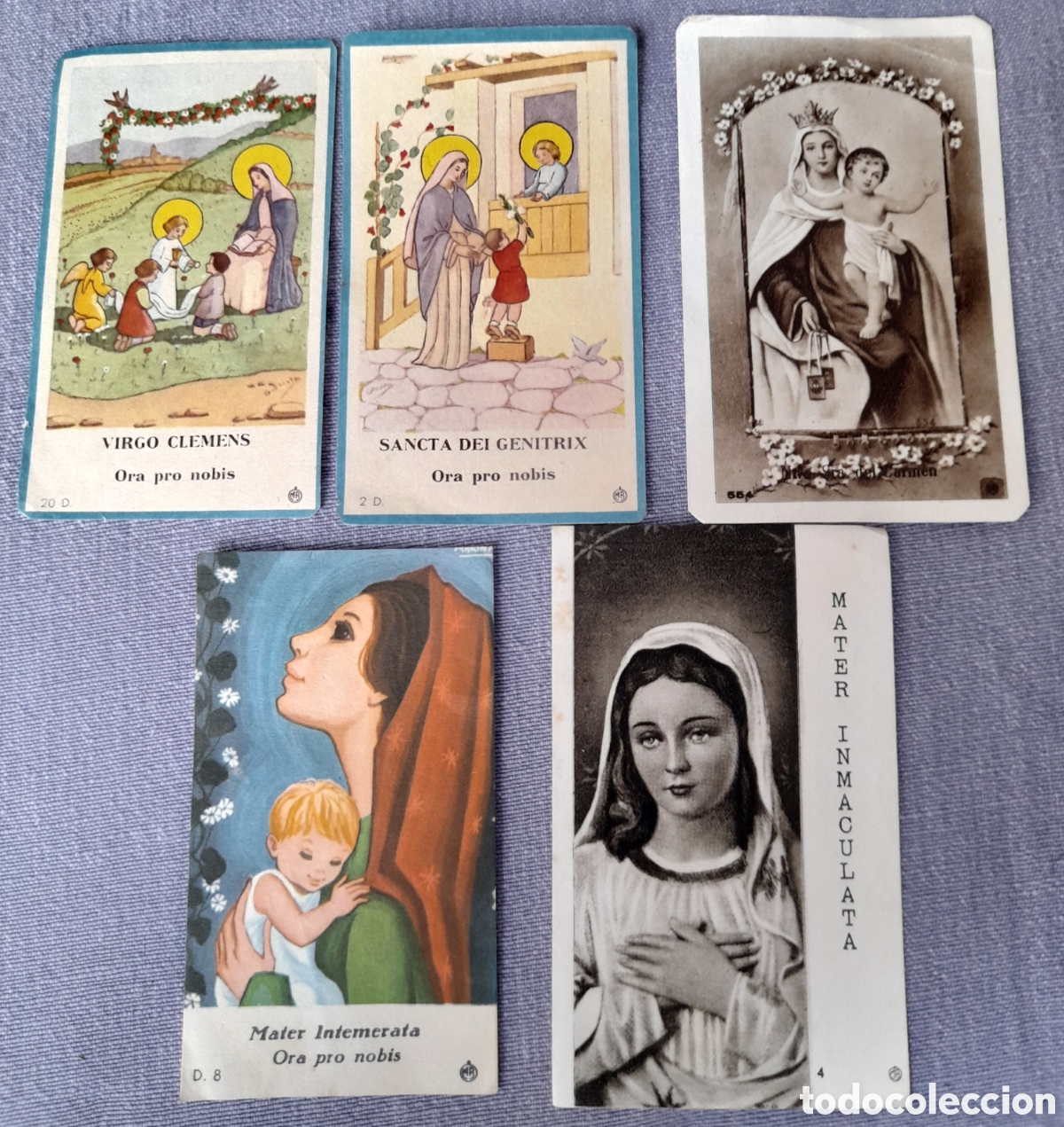 Postales: Lote 5 Estampas Religiosas Vintage - Editorial Casa Ba&ntilde;eres (Barcelona)