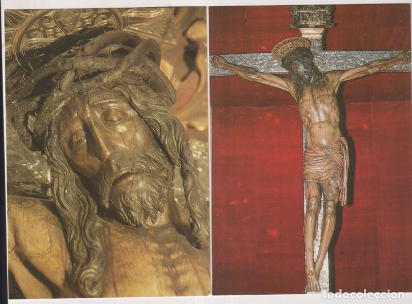 Postales: Lote de 2 Postales. Imagen del Sant&iacute;simo Cristo de la Laguna. Sin usar