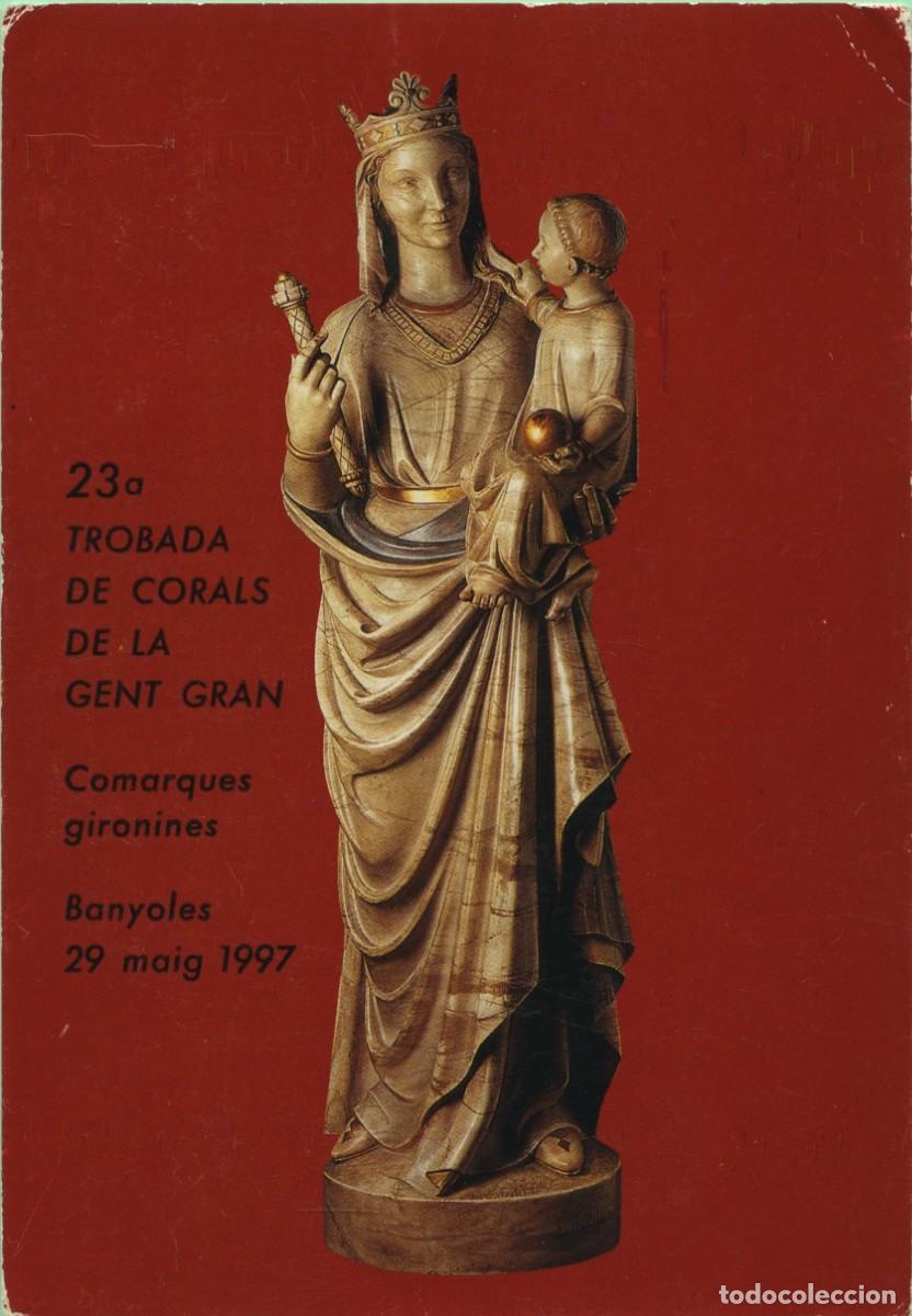 Postales: BANYOLES (Pla de l'Estany-Girona). Santa mar&iacute;a dels Turers. Sin circular. 1997