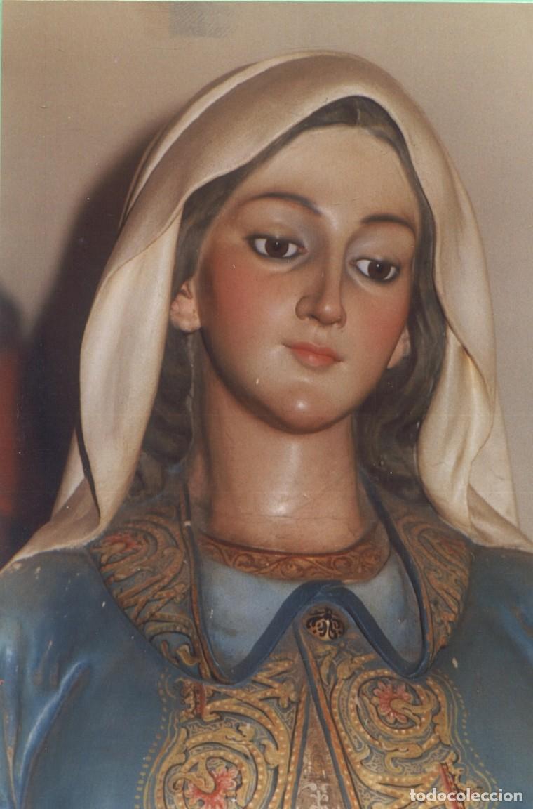 Postales: Virgen Milagrosa. Iglesia Parroquial. CISTIERNA (Le&oacute;n). Sin circular.