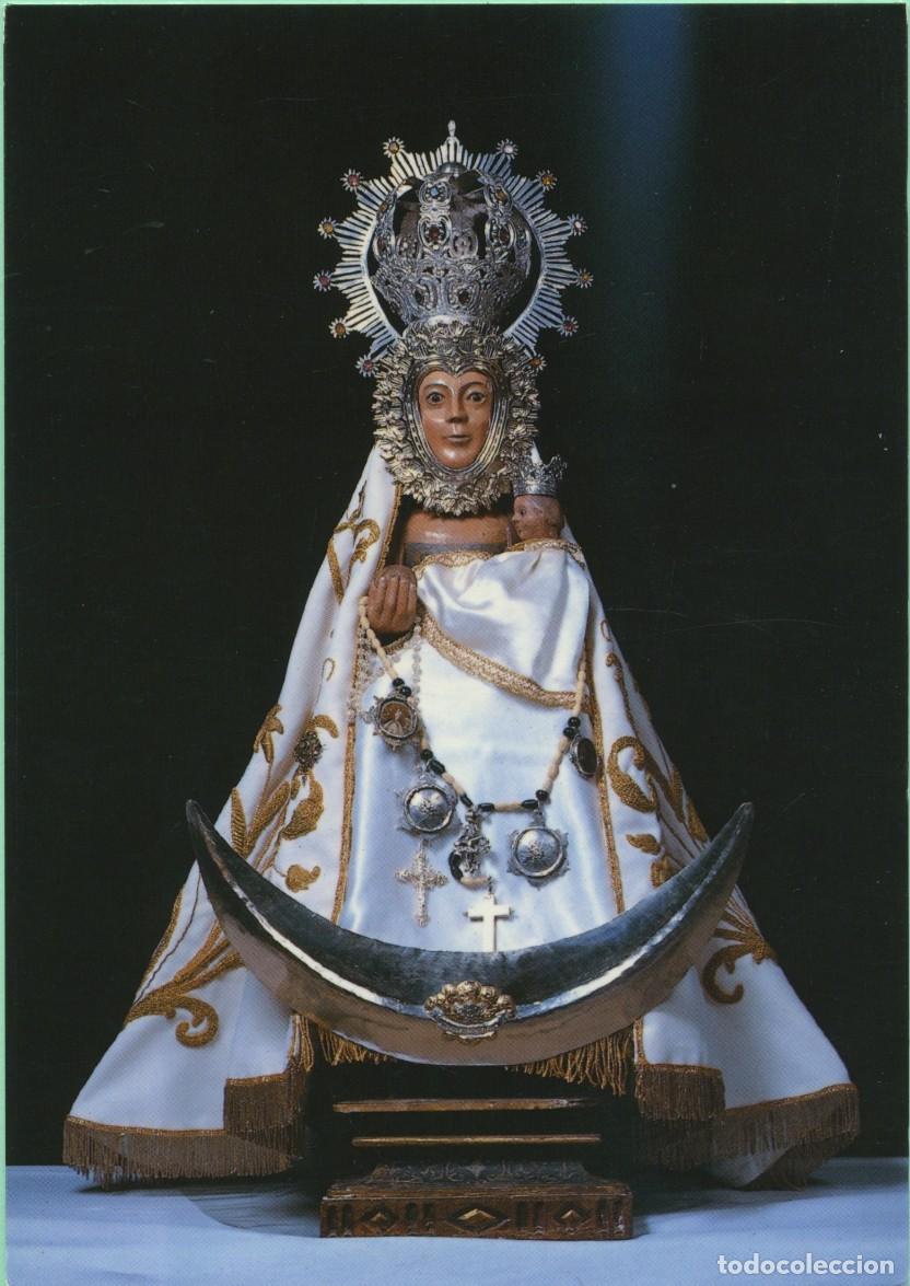 Postales: N&ordm; 1-CASTROTIERRA DE LA VALDUERNA (Le&oacute;n). Santa Mar&iacute;a de Castrotierra. Patrona de la Di&oacute;cesis de Ast