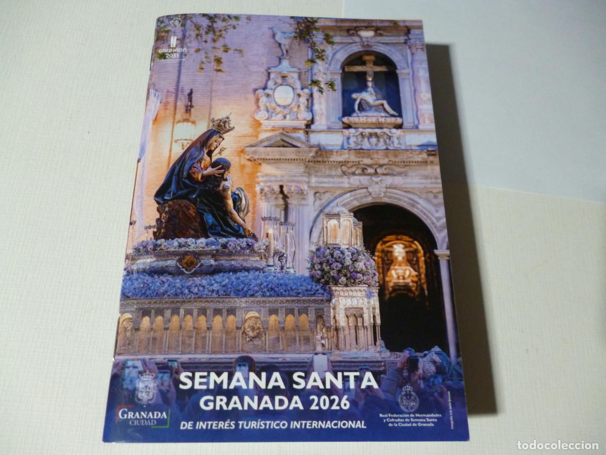 Postales: GU&Iacute;A SEMANA SANTA GRANADA 2026 - REAL FEDERACI&Oacute;N DE HERMANDADES