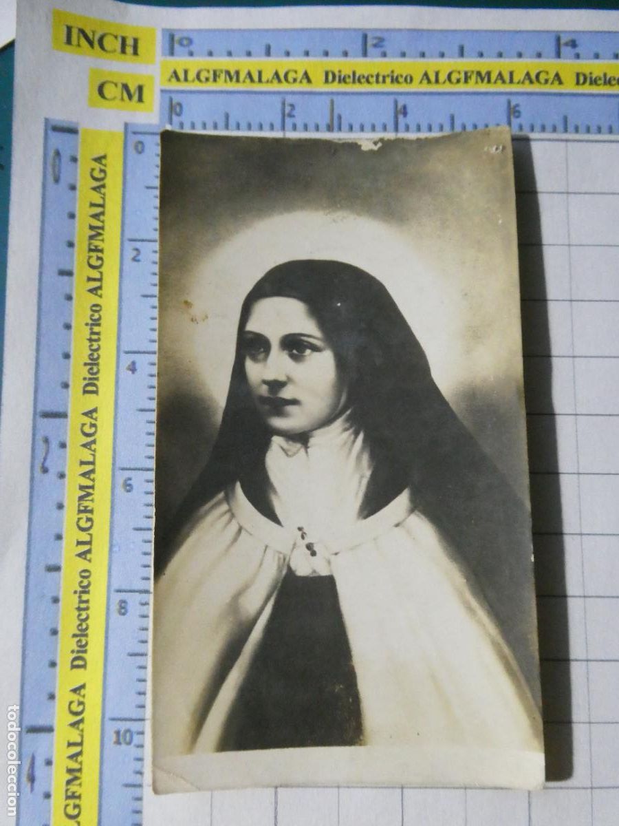 Postales: ANTIGUO RECORDATORIO RELIGIOSO SEMANA SANTA. SOR TERESA DEL NI&Ntilde;O JES&Uacute;S. 46