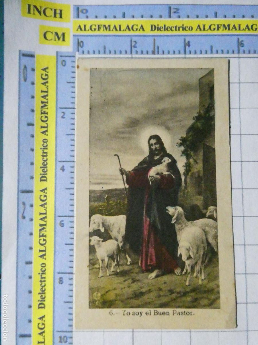 Postales: ANTIGUO RECORDATORIO RELIGIOSO SEMANA SANTA. M&Aacute;LAGA A&Ntilde;O 1946 CONGREGACI&Oacute;N OFICINISTAS SAN JOS&Eacute;. 48