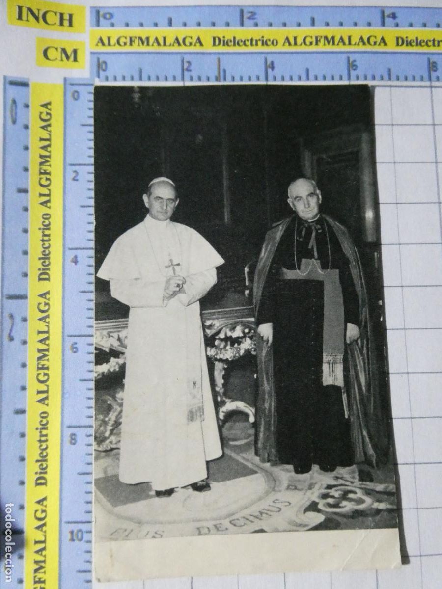 Postales: RECORDATORIO RELIGIOSO SEMANA SANTA. M&Aacute;LAGA PENTECOSTES A&Ntilde;O 1964 OBISPO ANGEL. 68